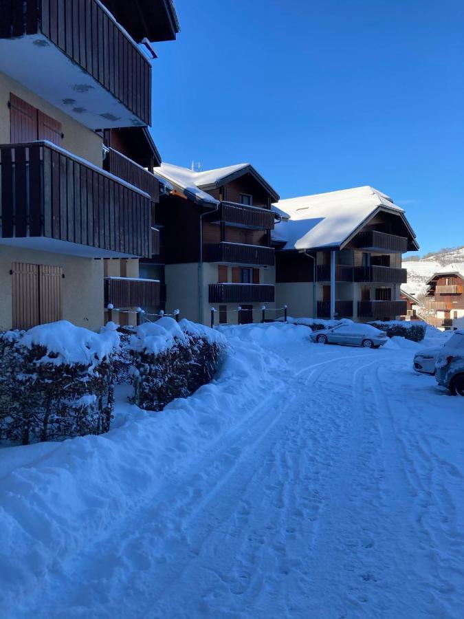 Appartement 2 Pieces Pieds Des Pistes Terrasse Face A La Montagne 베르넥스 외부 사진