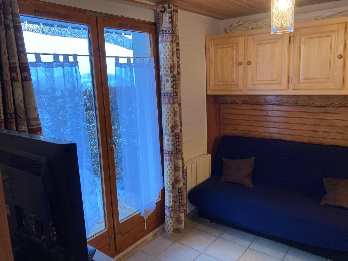 Appartement 2 Pieces Pieds Des Pistes Terrasse Face A La Montagne 베르넥스 외부 사진