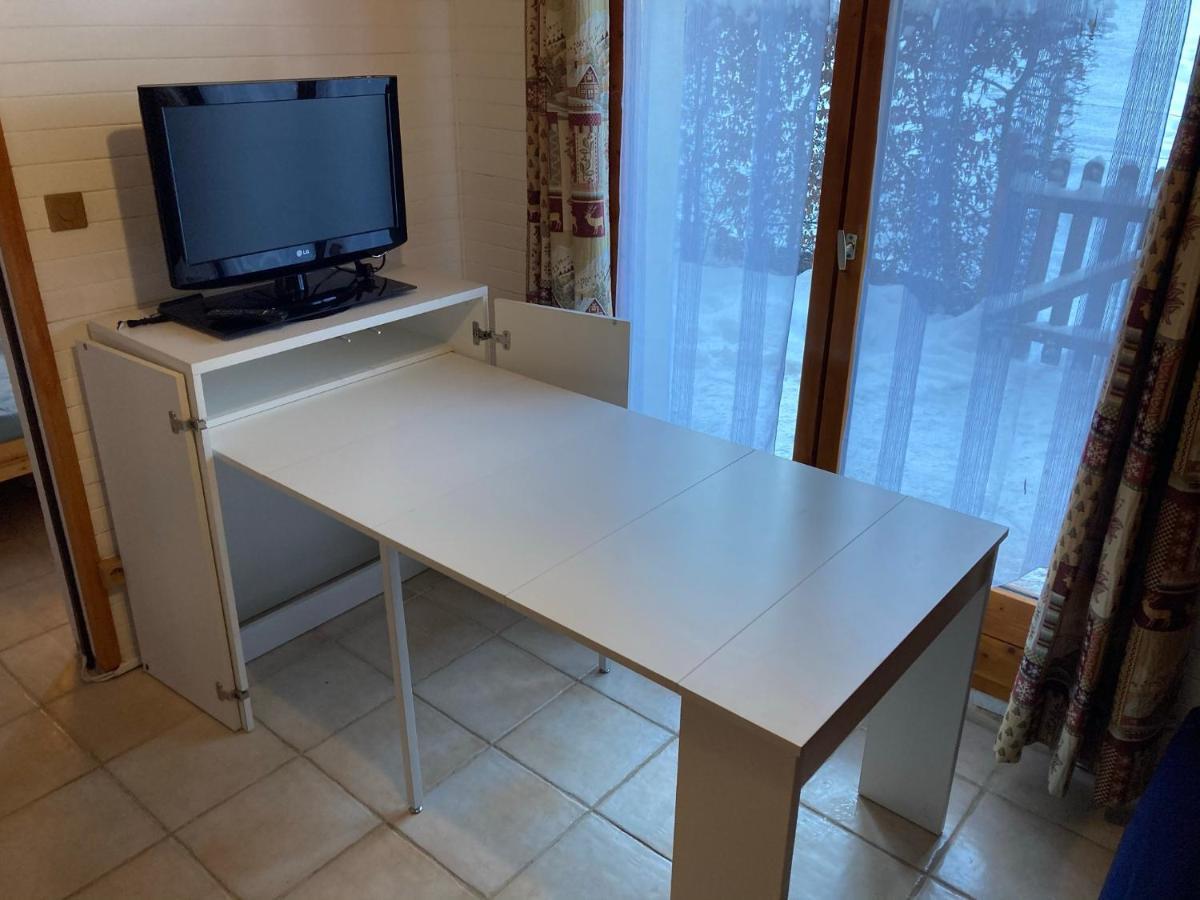 Appartement 2 Pieces Pieds Des Pistes Terrasse Face A La Montagne 베르넥스 외부 사진